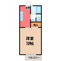 panaトーカン Ⅰの物件間取画像